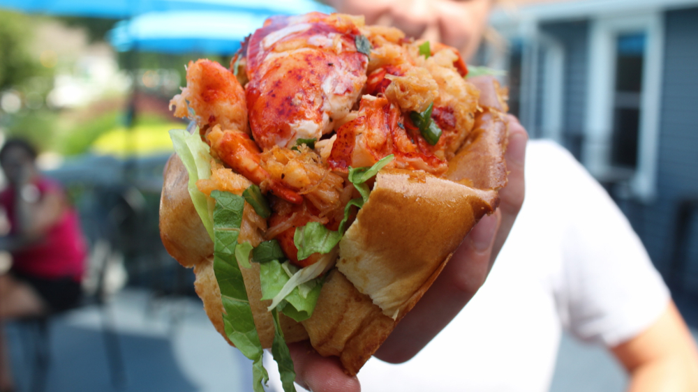 Flanders Fish Market lobster roll 