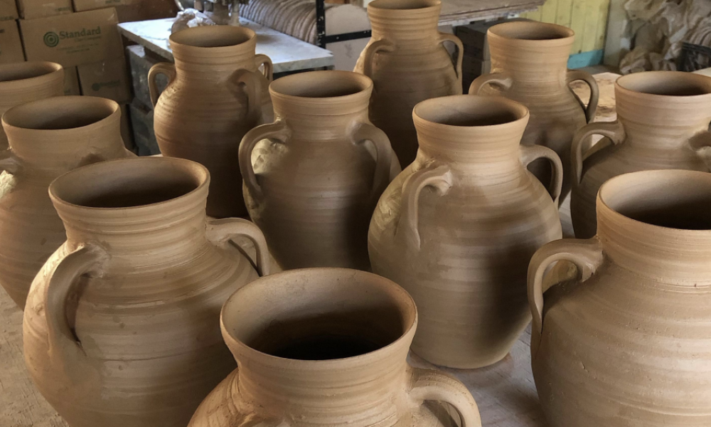Jane Herold Pottery in West Cornwall 