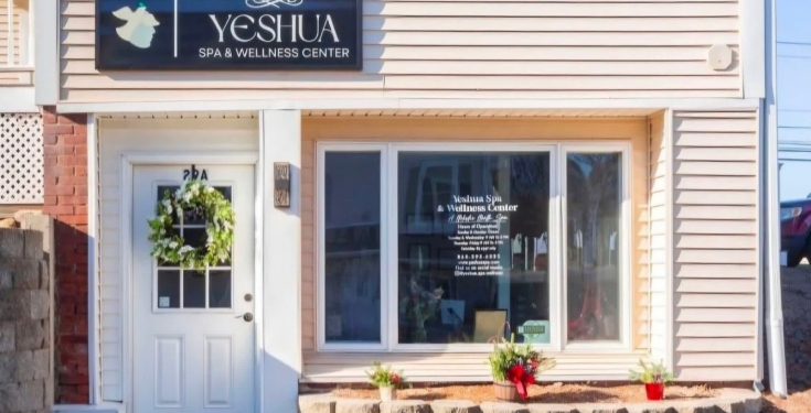 Exterior entrance of Yeshua Spa & Wellness Center