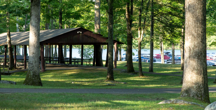 Lynn Deming Park offers a beach, water recreation, sports, exercise, and a welcoming setting for residents and visitors.