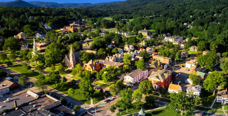 A bird's-eye view.